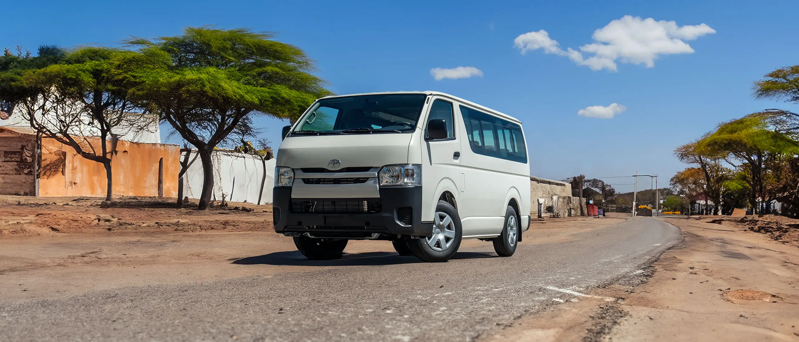 Toyota Hiace tourist van